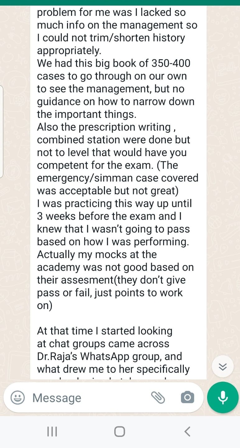 Success story from StepUpIMG community